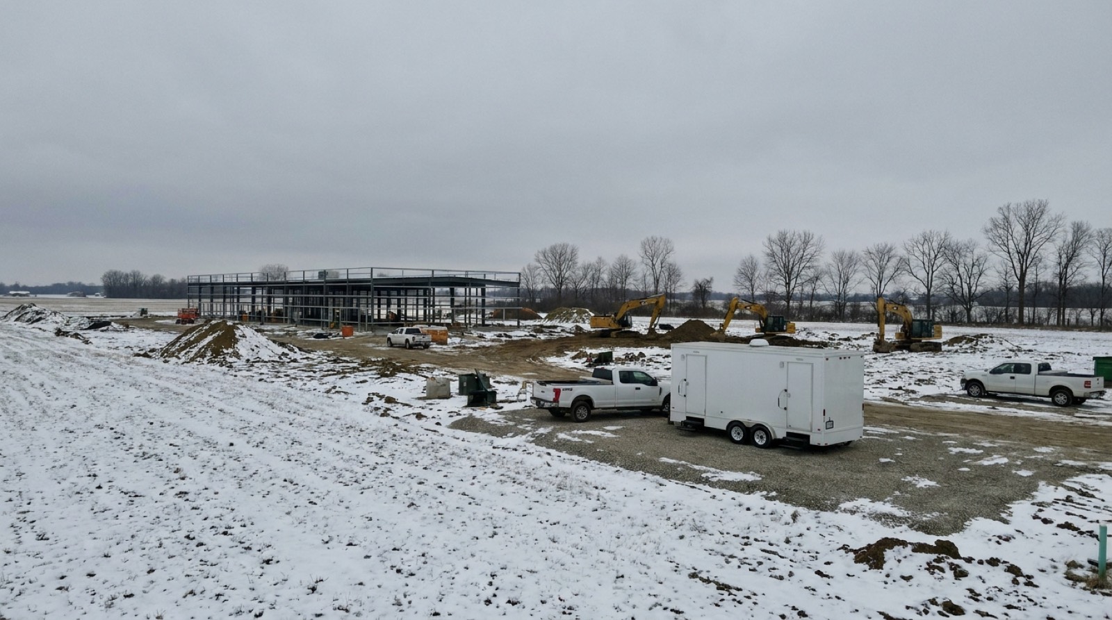 Data center construction corridor in Columbus and Central Ohio